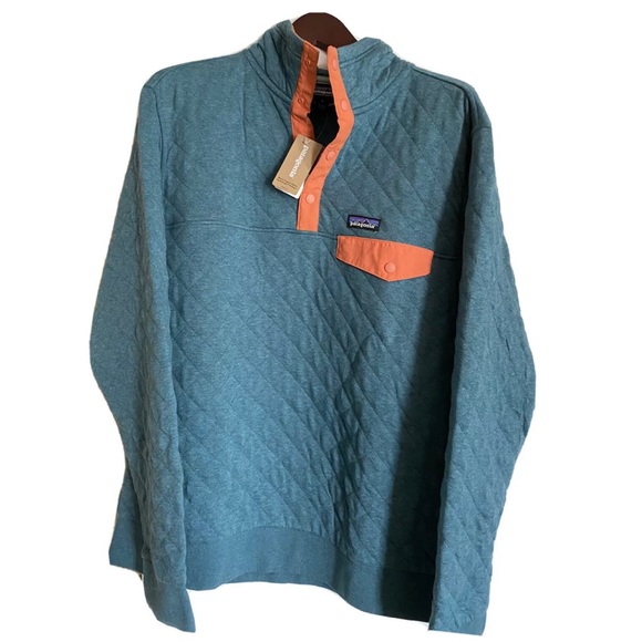 Patagonia Quilted Snap-T Pullover Mens Large NWT - Picture 1 of 4